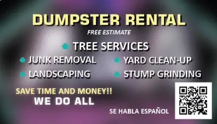 A&A Dumpster Rental & Junk Removal LLC - Business Card 2